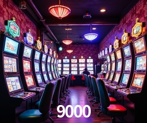 Slots com jackpots e giros grátis na 9000